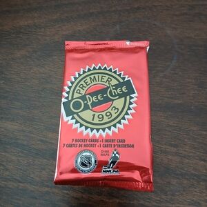 Red Premier O-Pee-Chee 1993 Trading Cards Just Opened Cards Are Mint 2pks